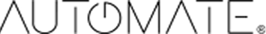 The word “AUTOMATE” in black, stylized uppercase letters with the “O” represented as a power button symbol.